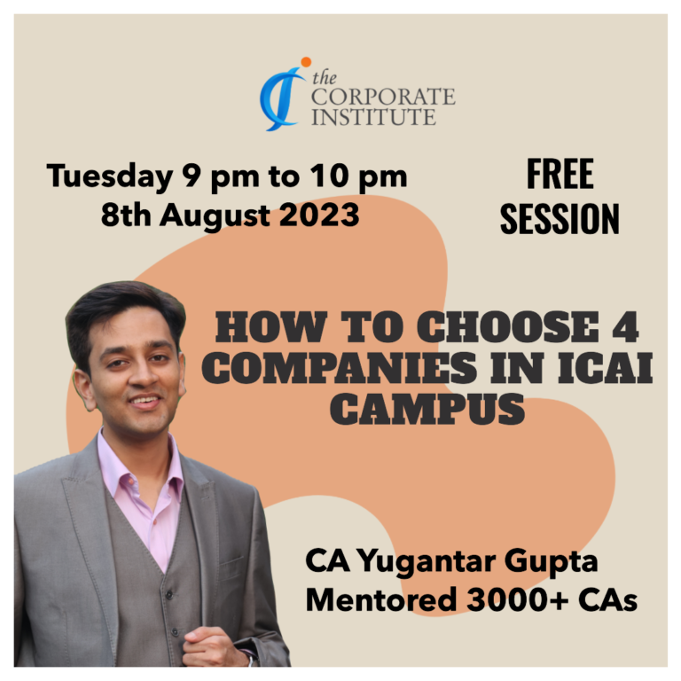 CA Placements Free Session
