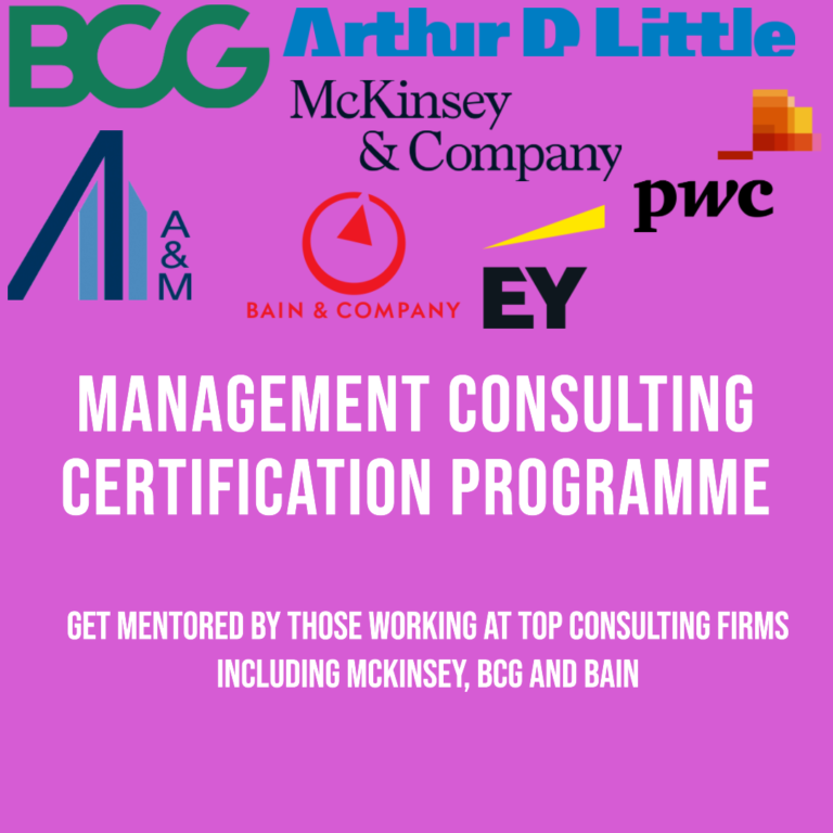 Management Consulting Certification Programme